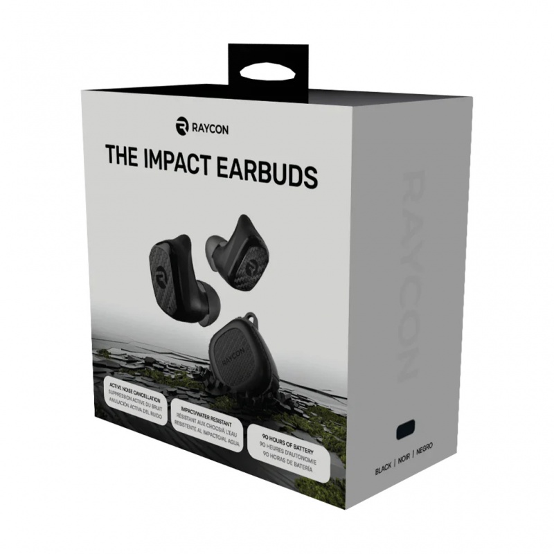 Raycon The Impact Earbuds Czarne | 7954028-HF